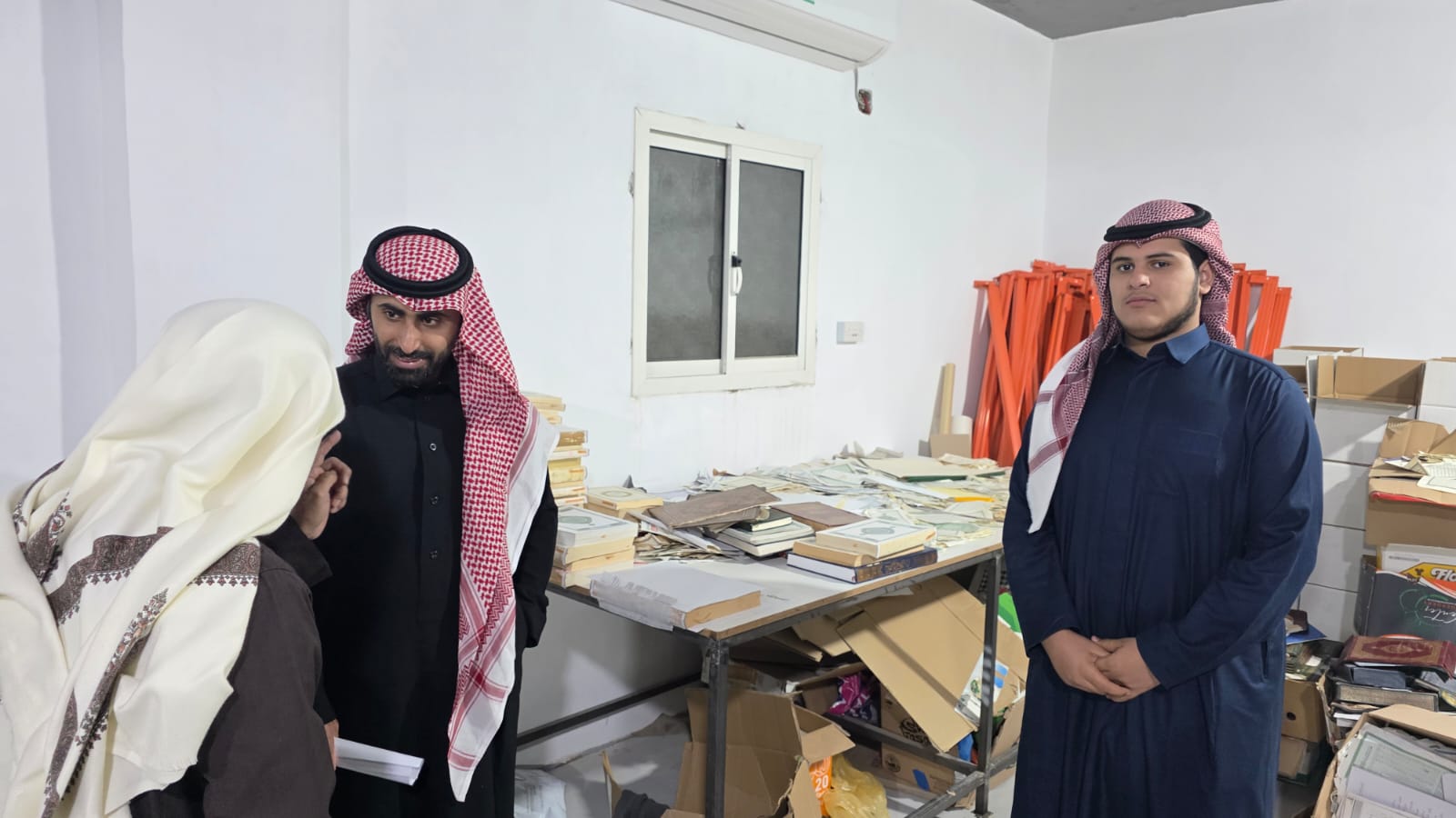 زيارة مدير أوقاف الشيخ أحمد الفهاد لجمعية العناية بالمصحف في بريدة